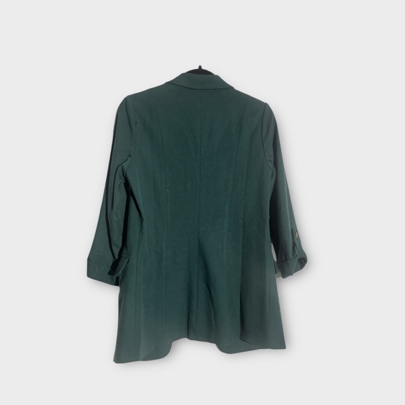 NEW Stitch Fix Skies Are Blue Green Oversized Boyfriend Blazer Jacket, M - Picture 9 of 10